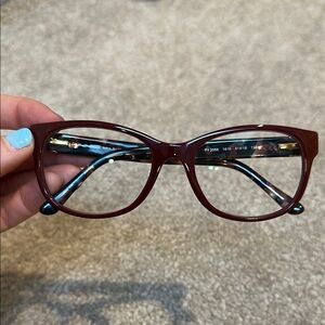 Tory Burch Burgundy Eyeglasses